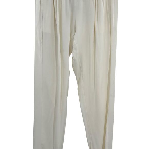 Alexis Blaze Track Pants Pull-On Viscose Stretch Ivory White Size XS - Picture 3 of 9